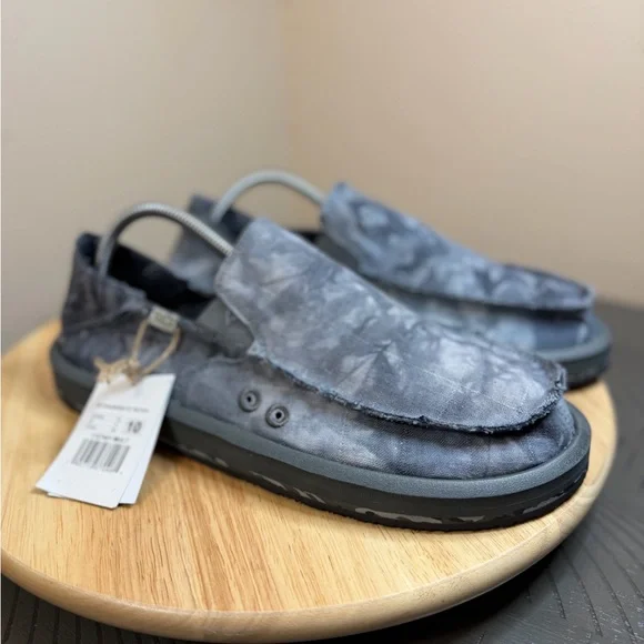 Sanuk Men’s vagabond tie dye slip on shoes - Picture 2 of 8